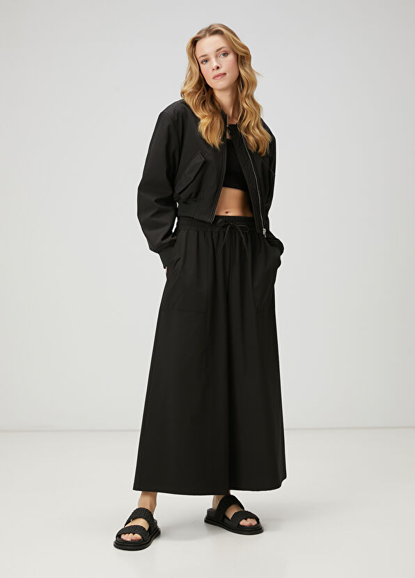 Beymen Club Black Waist Corded Technical Trousers - 1